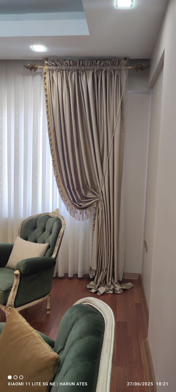 Dekor Home perde uygulaması